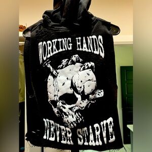 The Drive sleeveless hoodie XS